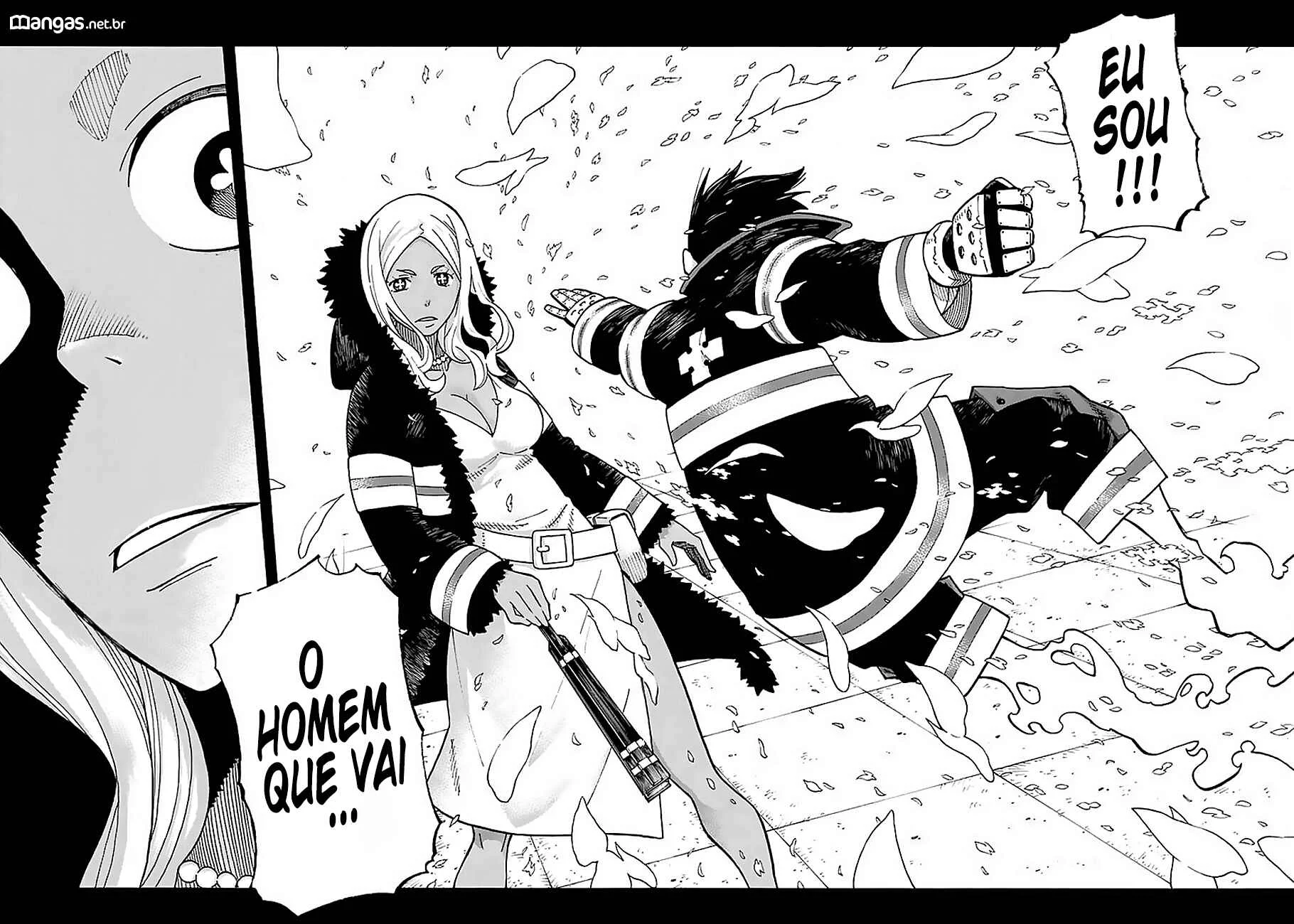 Fire Force Capítulo 2 – O Demônio, O Cavaleiro, E a Bruxa