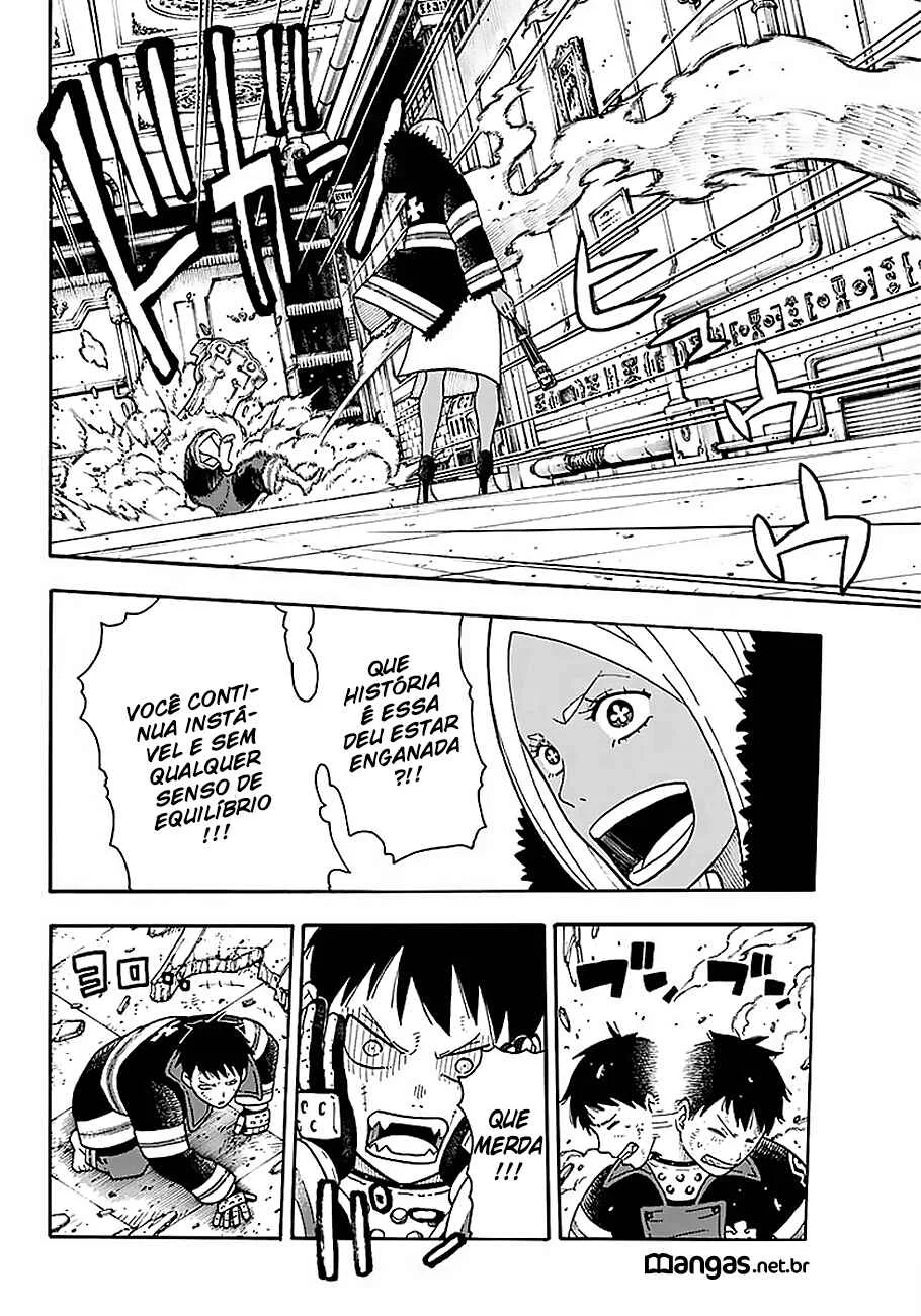 Fire Force Capítulo 2 – O Demônio, O Cavaleiro, E a Bruxa