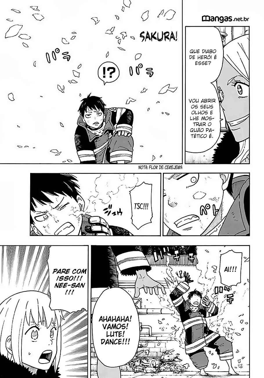 Fire Force Capítulo 2 – O Demônio, O Cavaleiro, E a Bruxa