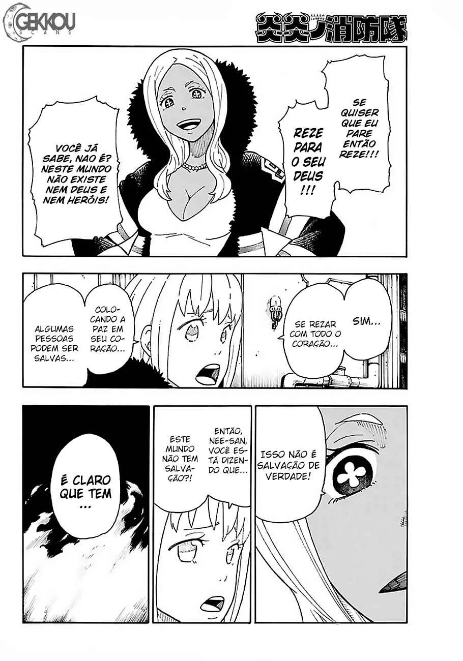 Fire Force Capítulo 2 – O Demônio, O Cavaleiro, E a Bruxa