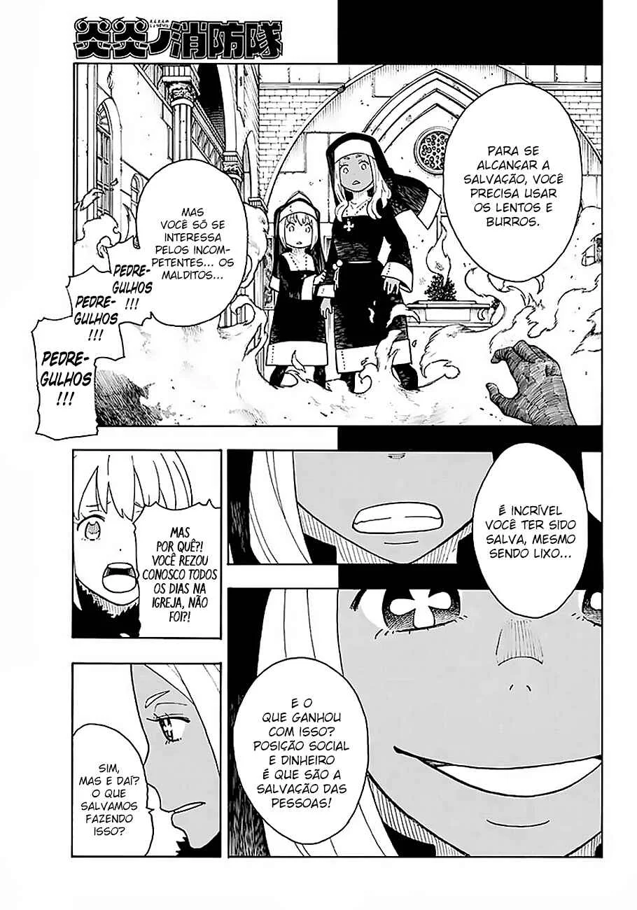 Fire Force Capítulo 2 – O Demônio, O Cavaleiro, E a Bruxa