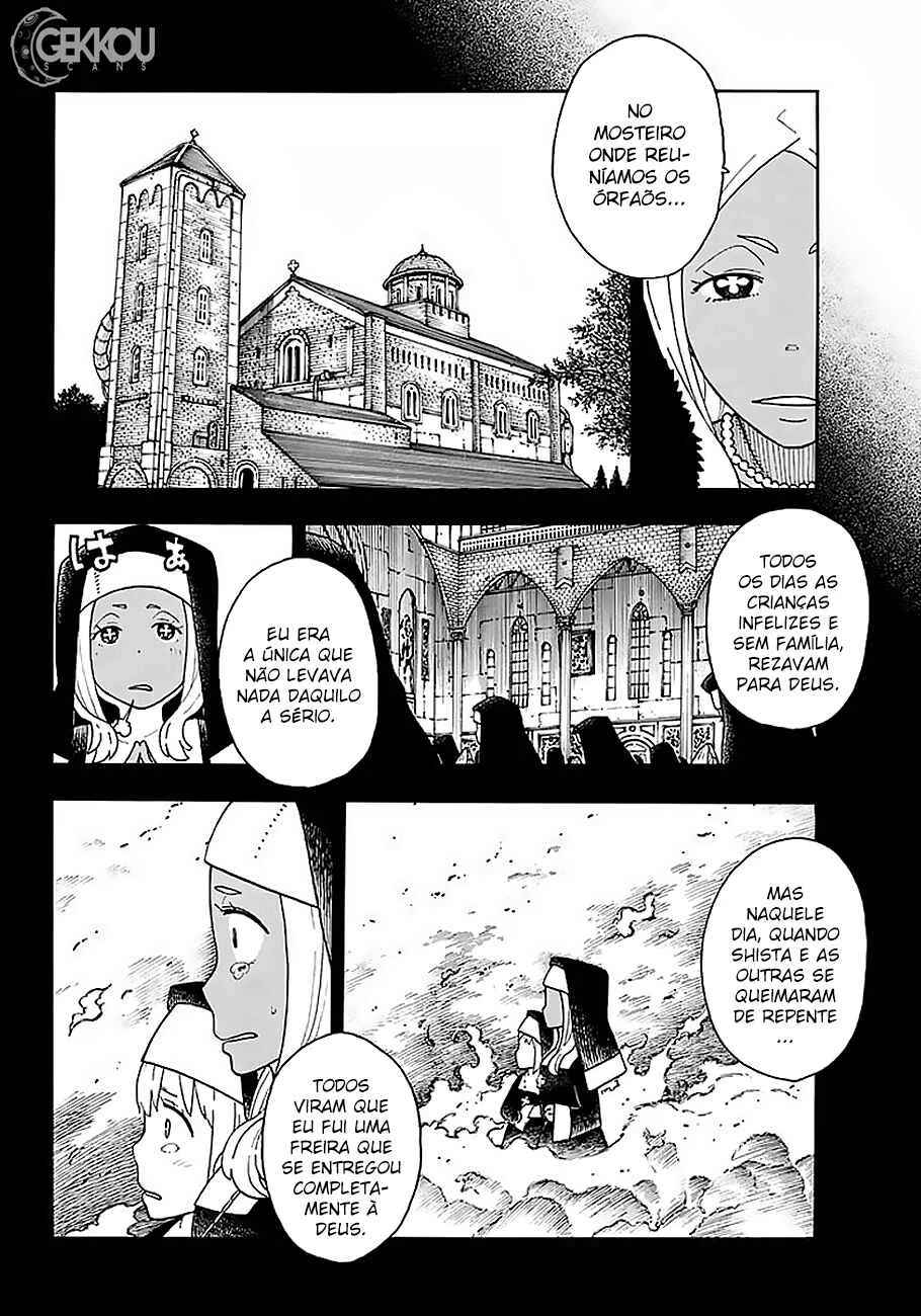 Fire Force Capítulo 2 – O Demônio, O Cavaleiro, E a Bruxa