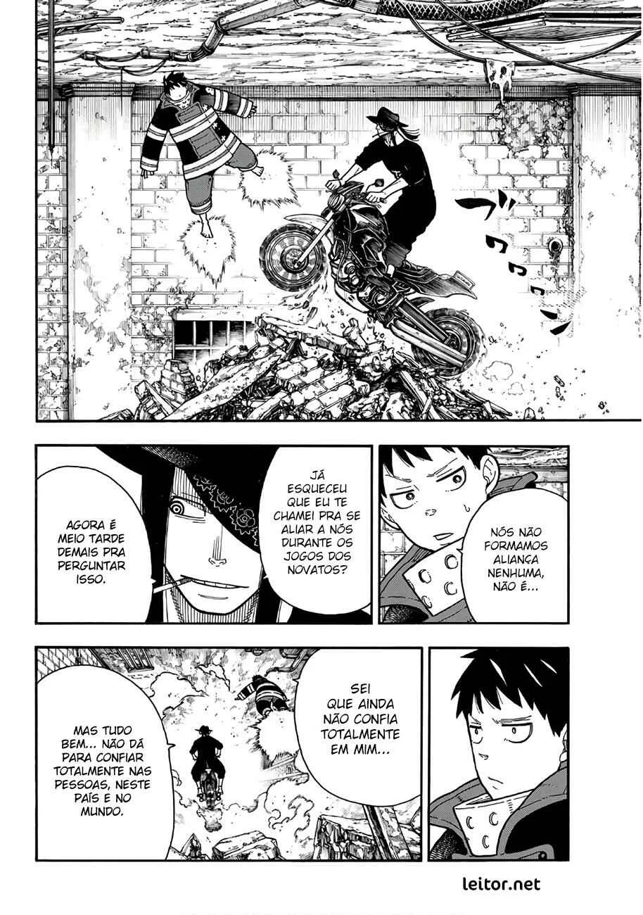 Fire Force Capítulo 2 – O Demônio, O Cavaleiro, E a Bruxa