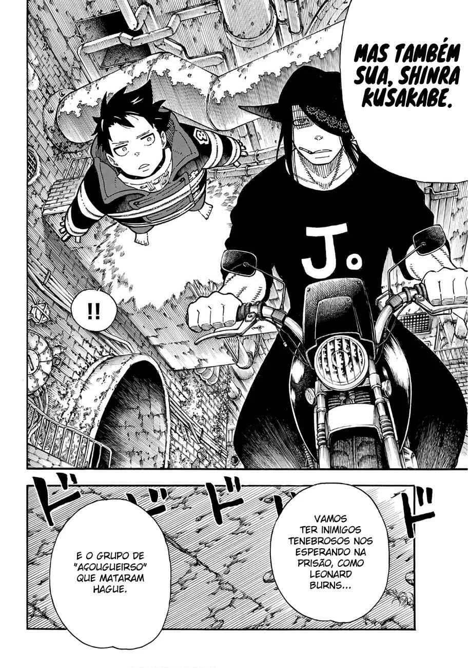 Fire Force Capítulo 2 – O Demônio, O Cavaleiro, E a Bruxa