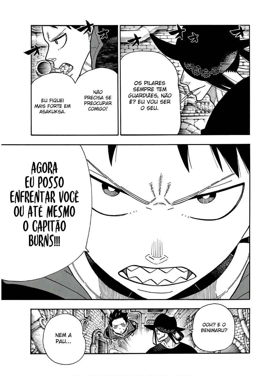 Fire Force Capítulo 2 – O Demônio, O Cavaleiro, E a Bruxa