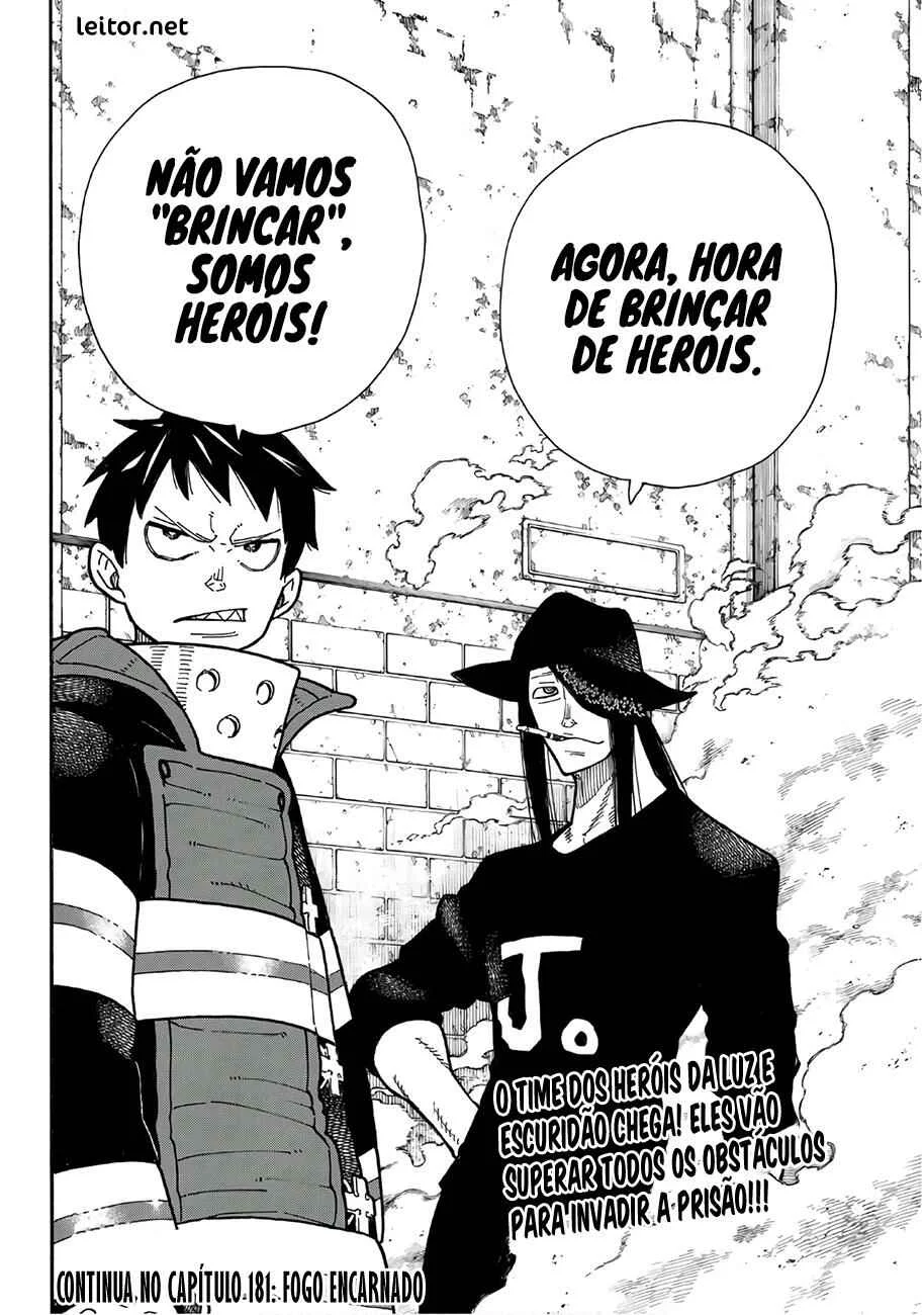 Fire Force Capítulo 2 – O Demônio, O Cavaleiro, E a Bruxa
