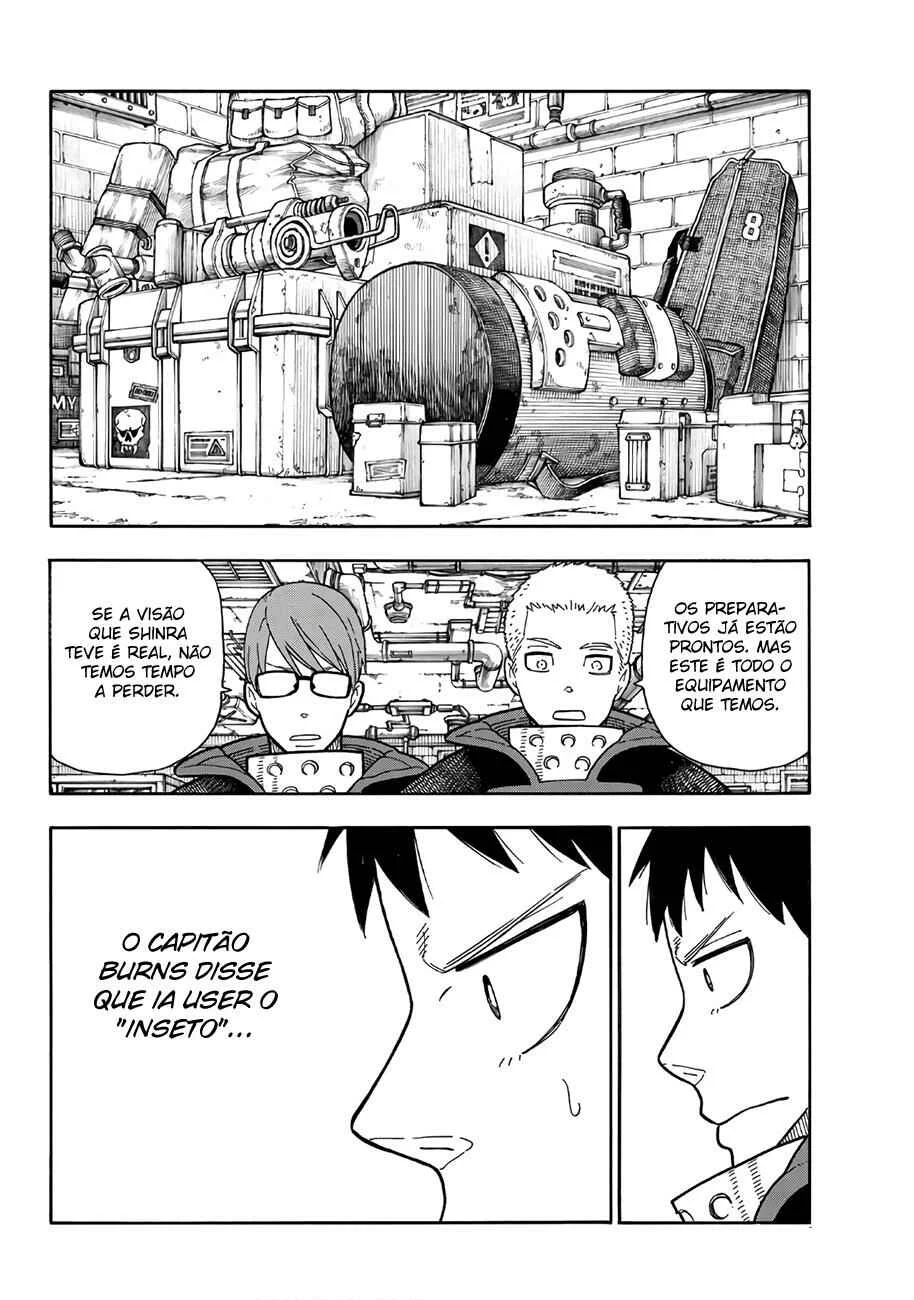 Fire Force Capítulo 2 – O Demônio, O Cavaleiro, E a Bruxa