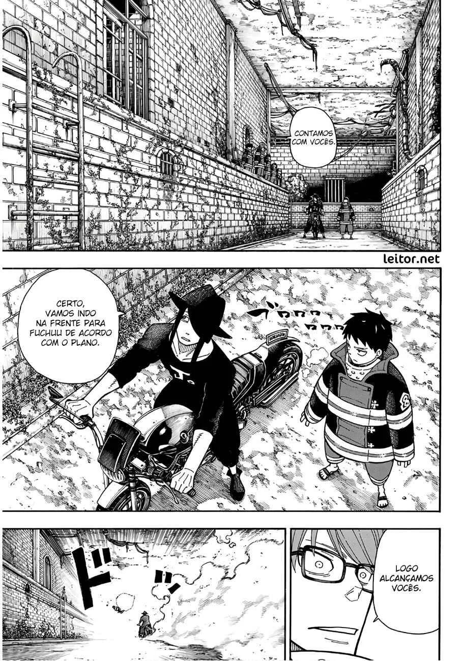 Fire Force Capítulo 2 – O Demônio, O Cavaleiro, E a Bruxa