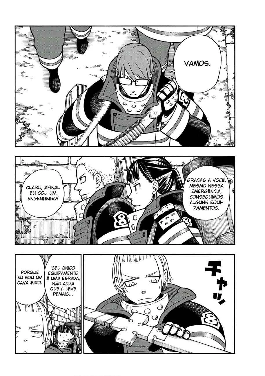 Fire Force Capítulo 2 – O Demônio, O Cavaleiro, E a Bruxa