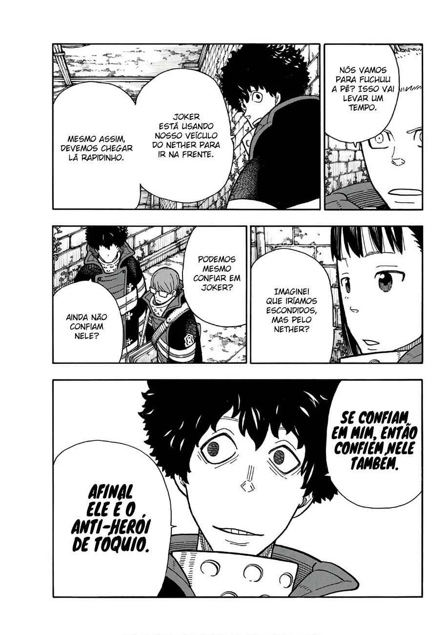Fire Force Capítulo 2 – O Demônio, O Cavaleiro, E a Bruxa
