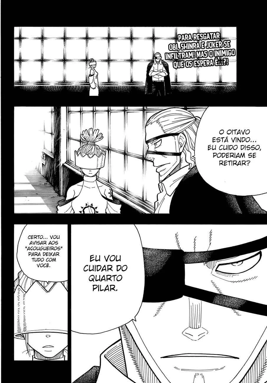 Fire Force Capítulo 2 – O Demônio, O Cavaleiro, E a Bruxa