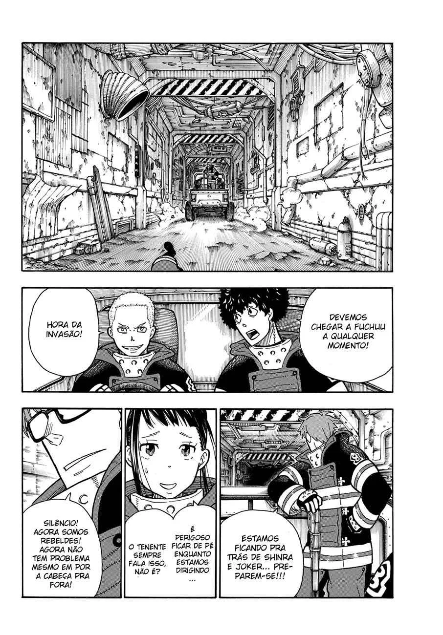 Fire Force Capítulo 2 – O Demônio, O Cavaleiro, E a Bruxa