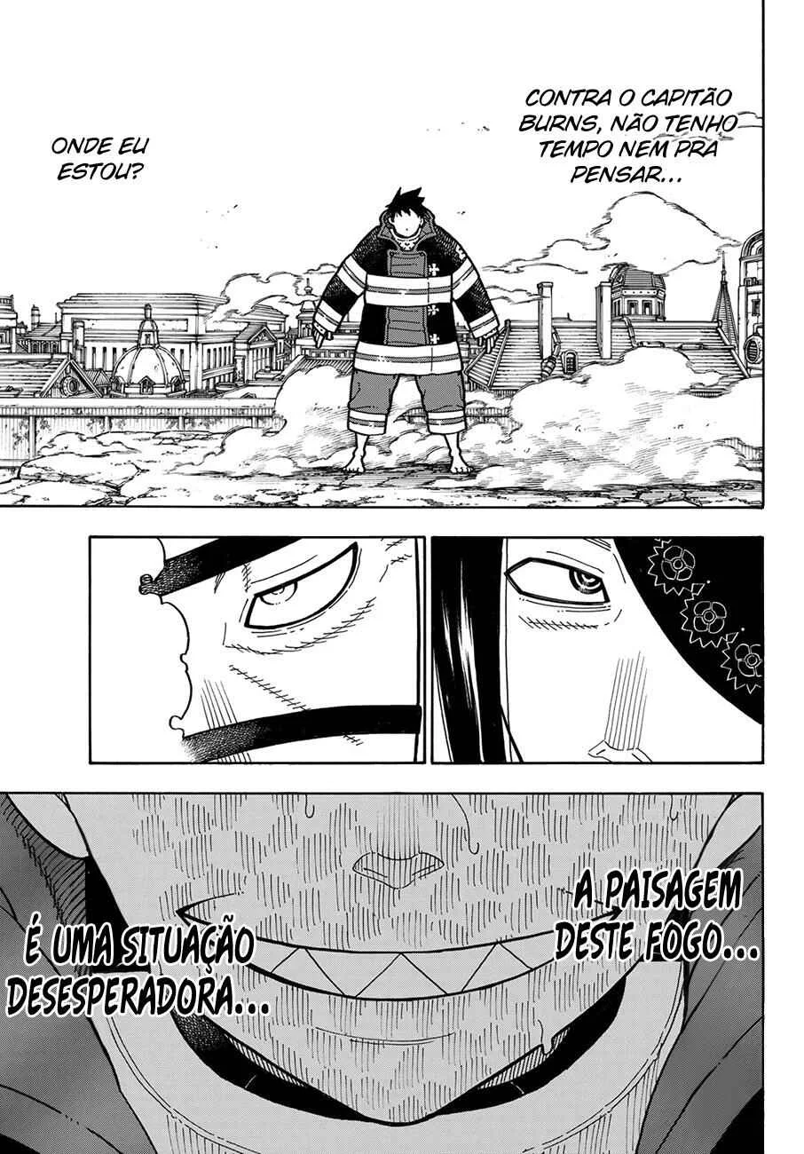 Fire Force Capítulo 2 – O Demônio, O Cavaleiro, E a Bruxa