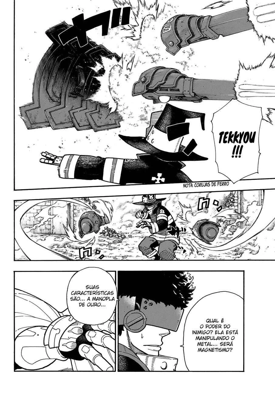 Fire Force Capítulo 2 – O Demônio, O Cavaleiro, E a Bruxa