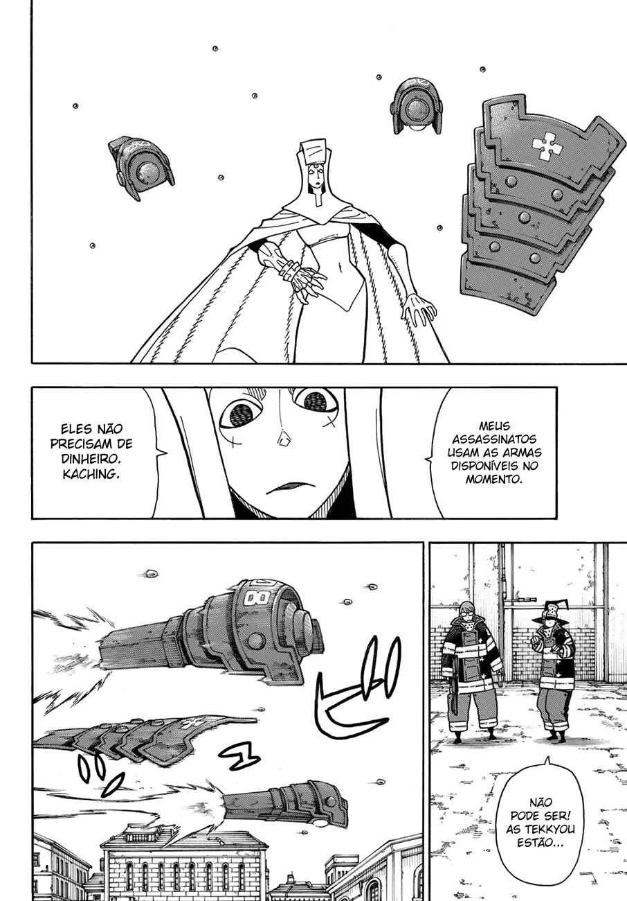 Fire Force Capítulo 2 – O Demônio, O Cavaleiro, E a Bruxa
