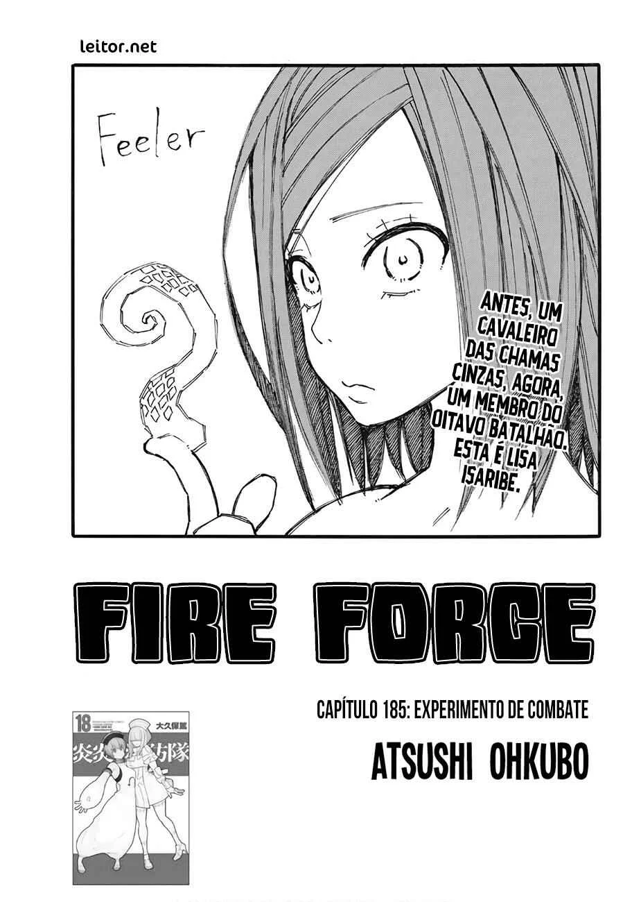 Fire Force Capítulo 2 – O Demônio, O Cavaleiro, E a Bruxa