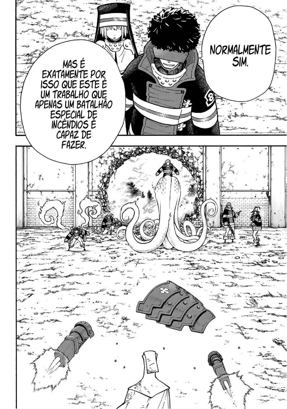 Fire Force Capítulo 2 – O Demônio, O Cavaleiro, E a Bruxa