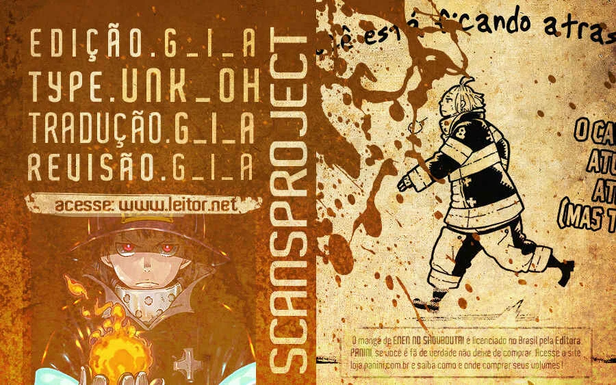 Fire Force Capítulo 2 – O Demônio, O Cavaleiro, E a Bruxa
