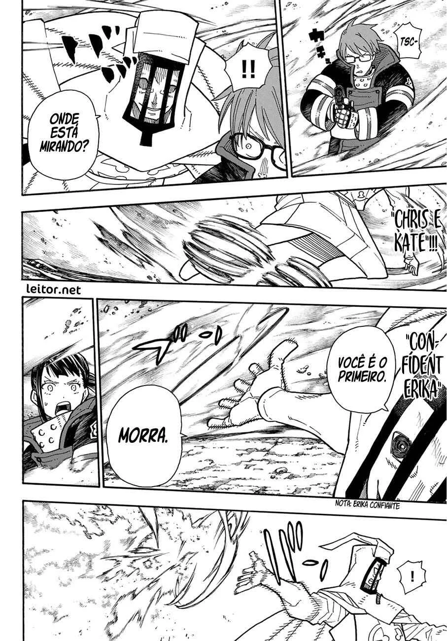 Fire Force Capítulo 2 – O Demônio, O Cavaleiro, E a Bruxa