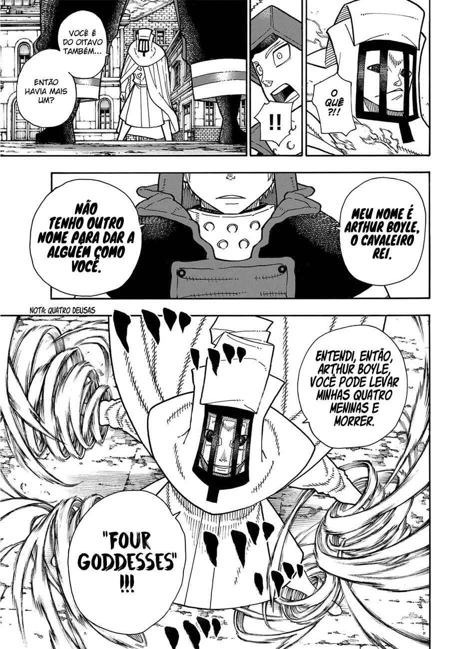 Fire Force Capítulo 2 – O Demônio, O Cavaleiro, E a Bruxa