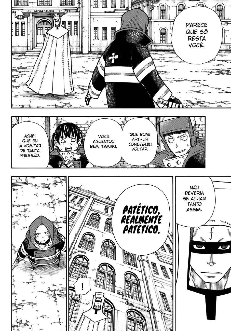 Fire Force Capítulo 2 – O Demônio, O Cavaleiro, E a Bruxa
