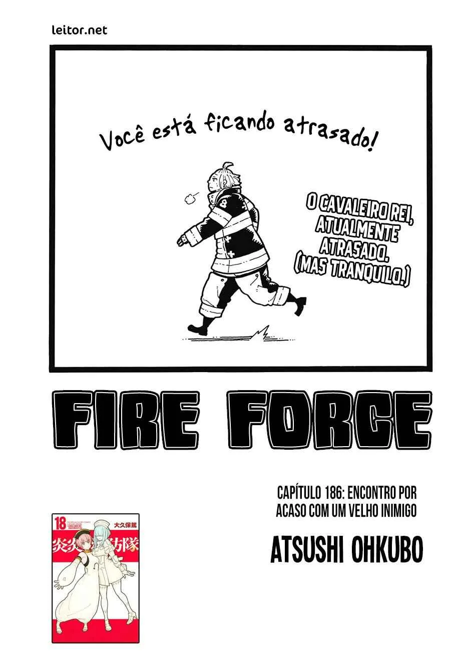 Fire Force Capítulo 2 – O Demônio, O Cavaleiro, E a Bruxa