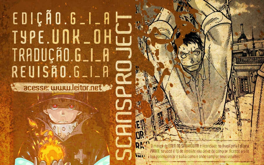 Fire Force Capítulo 2 – O Demônio, O Cavaleiro, E a Bruxa