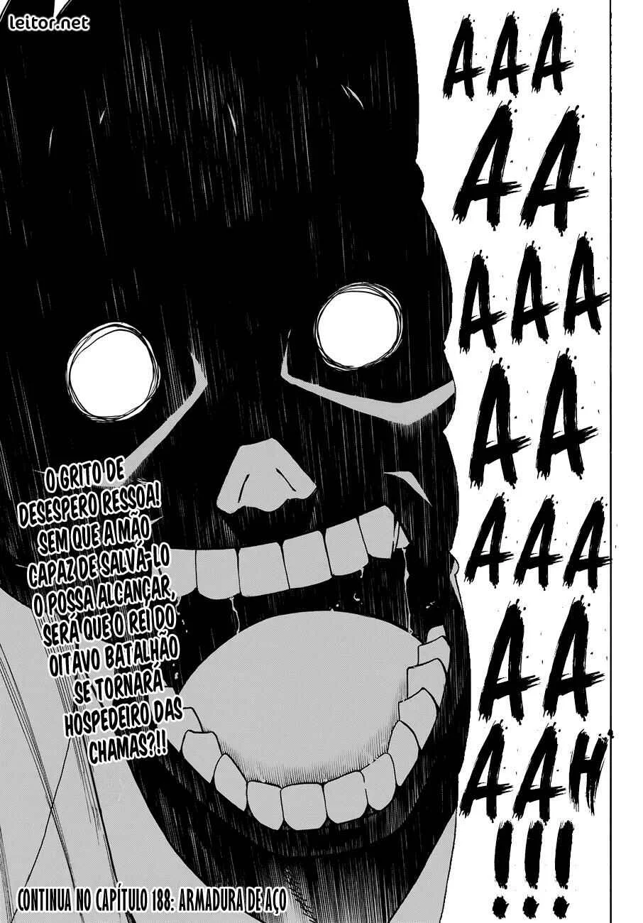Fire Force Capítulo 2 – O Demônio, O Cavaleiro, E a Bruxa