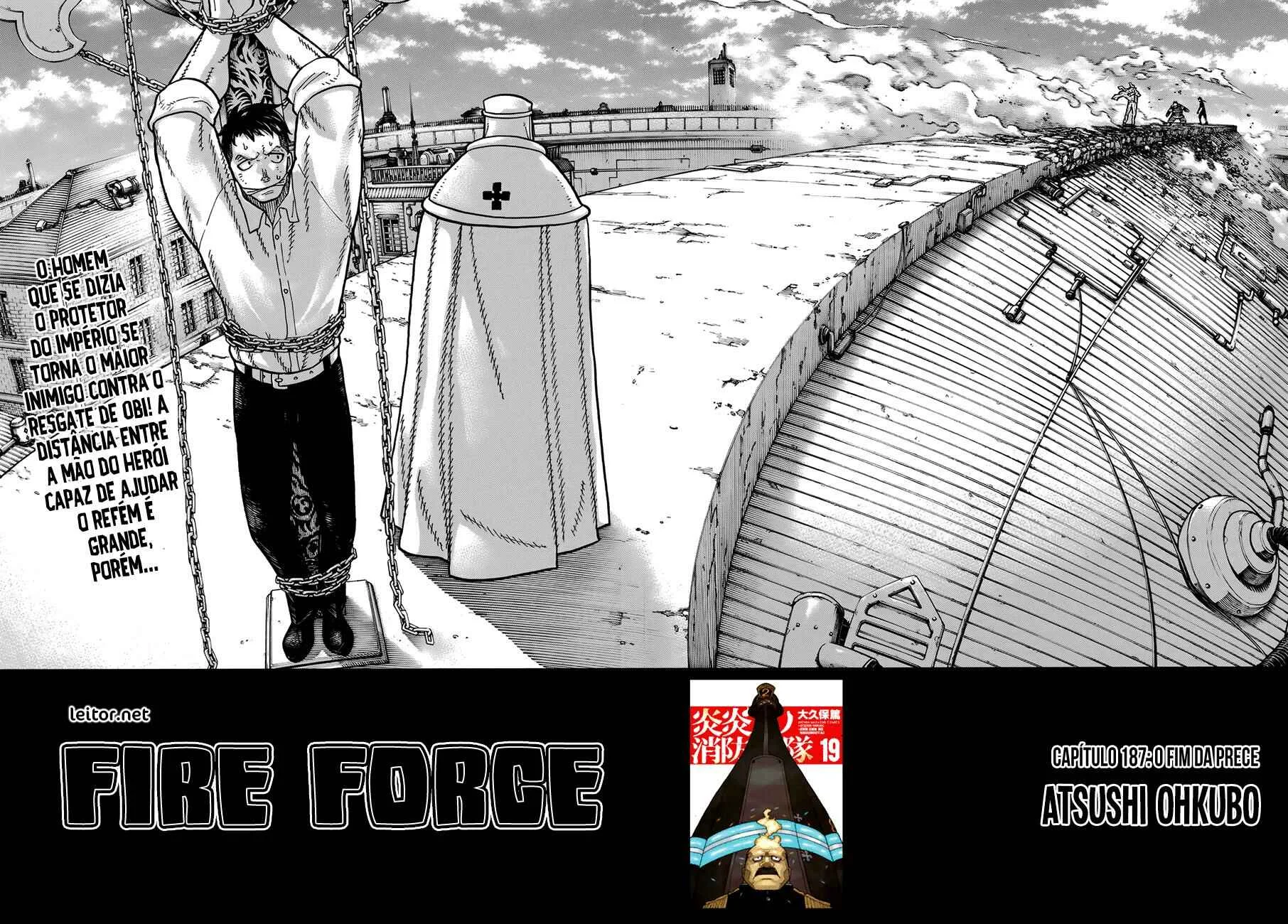Fire Force Capítulo 2 – O Demônio, O Cavaleiro, E a Bruxa