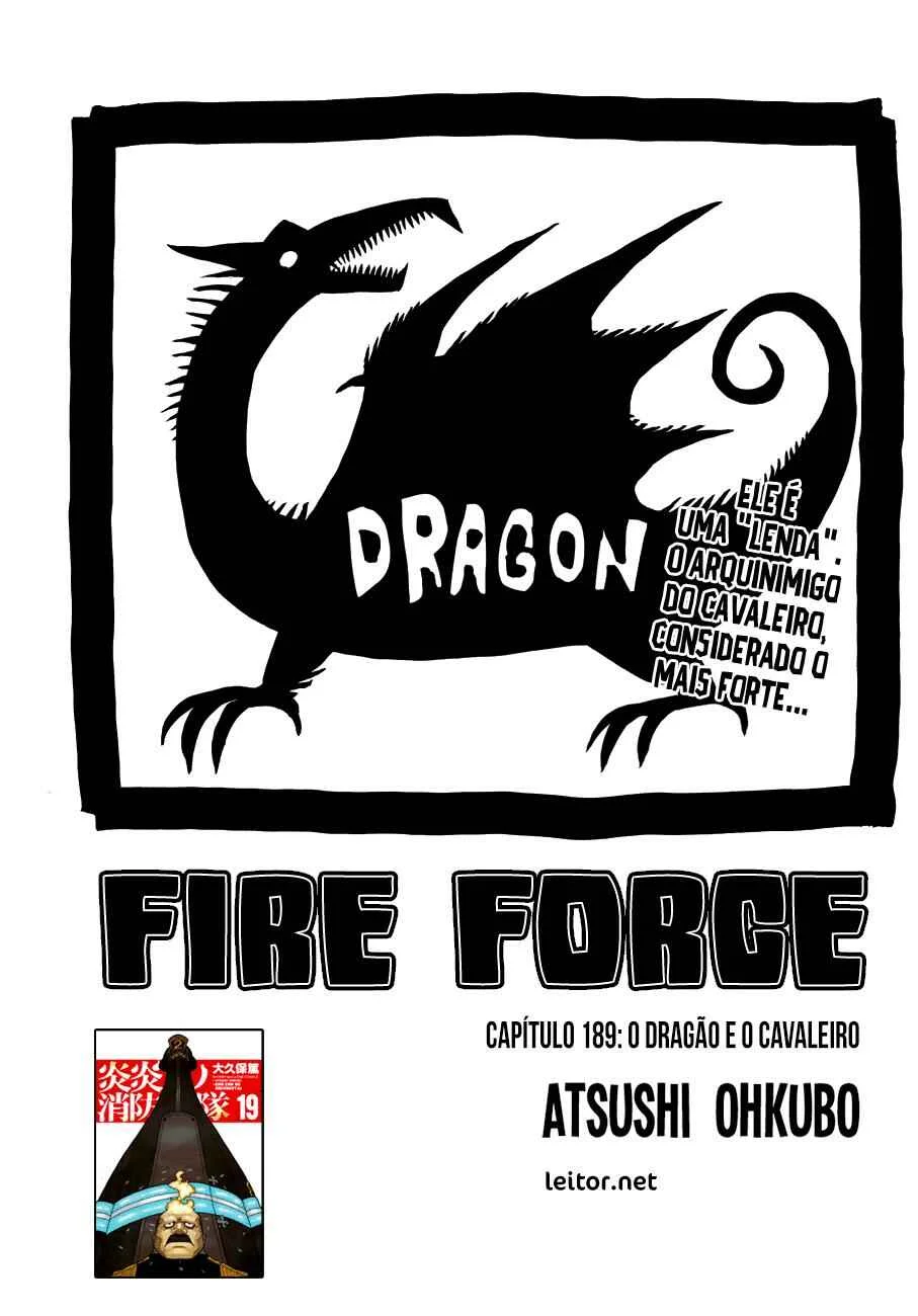 Fire Force Capítulo 2 – O Demônio, O Cavaleiro, E a Bruxa