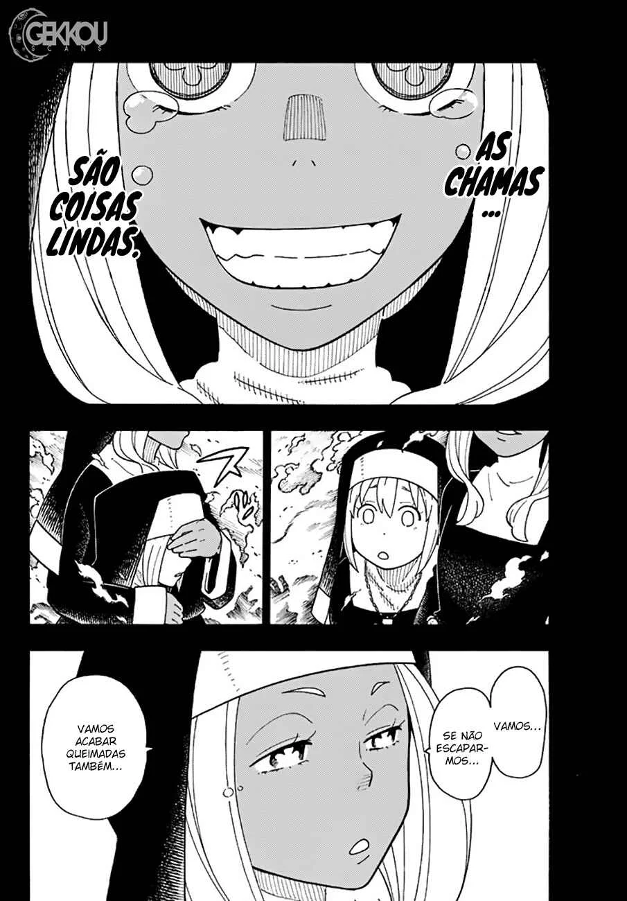 Fire Force Capítulo 2 – O Demônio, O Cavaleiro, E a Bruxa