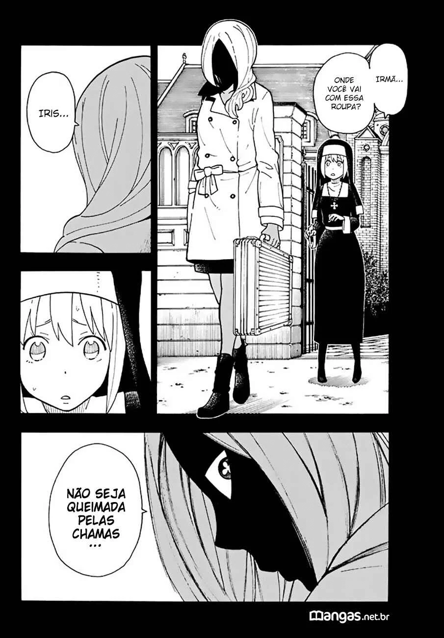 Fire Force Capítulo 2 – O Demônio, O Cavaleiro, E a Bruxa