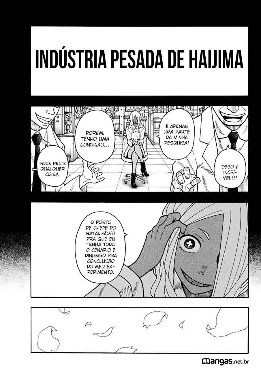Fire Force Capítulo 2 – O Demônio, O Cavaleiro, E a Bruxa