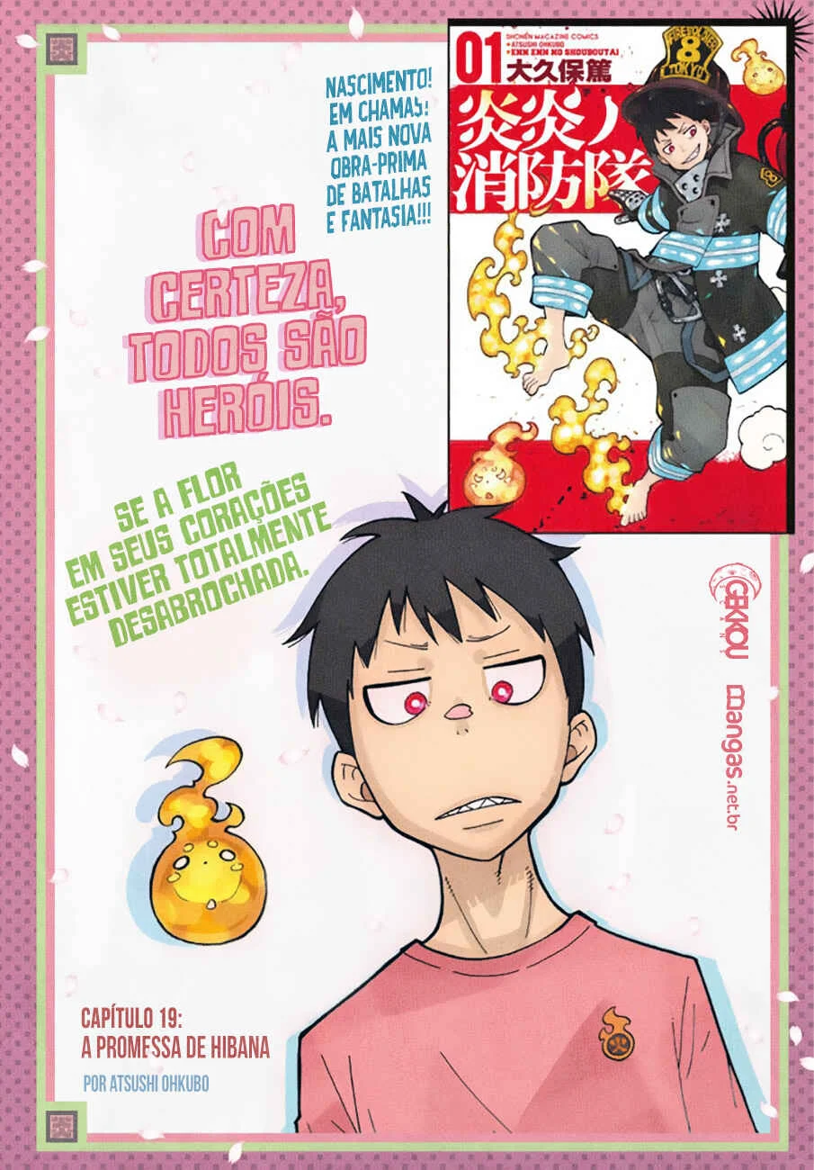 Fire Force Capítulo 2 – O Demônio, O Cavaleiro, E a Bruxa