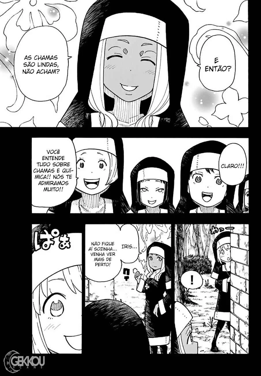 Fire Force Capítulo 2 – O Demônio, O Cavaleiro, E a Bruxa