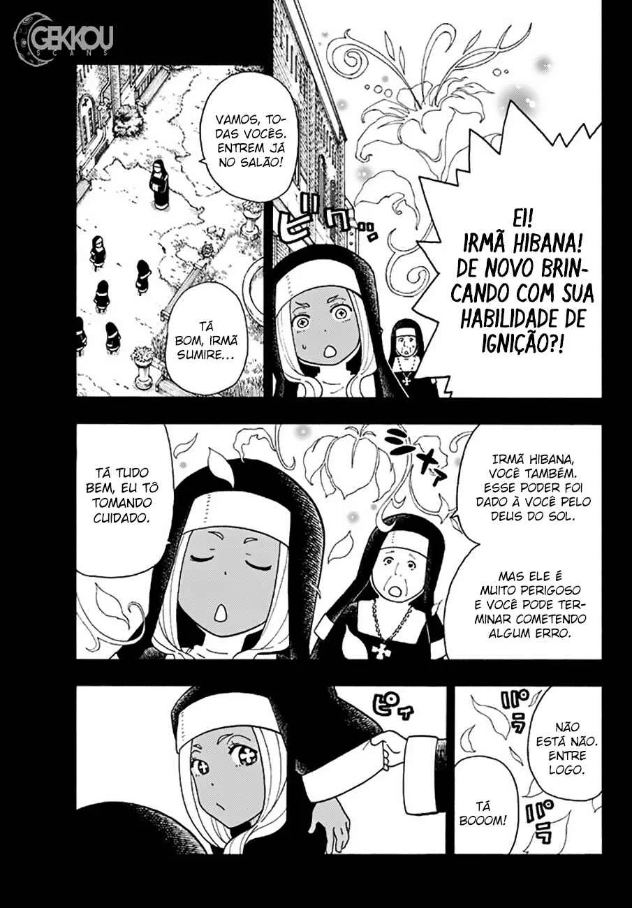 Fire Force Capítulo 2 – O Demônio, O Cavaleiro, E a Bruxa
