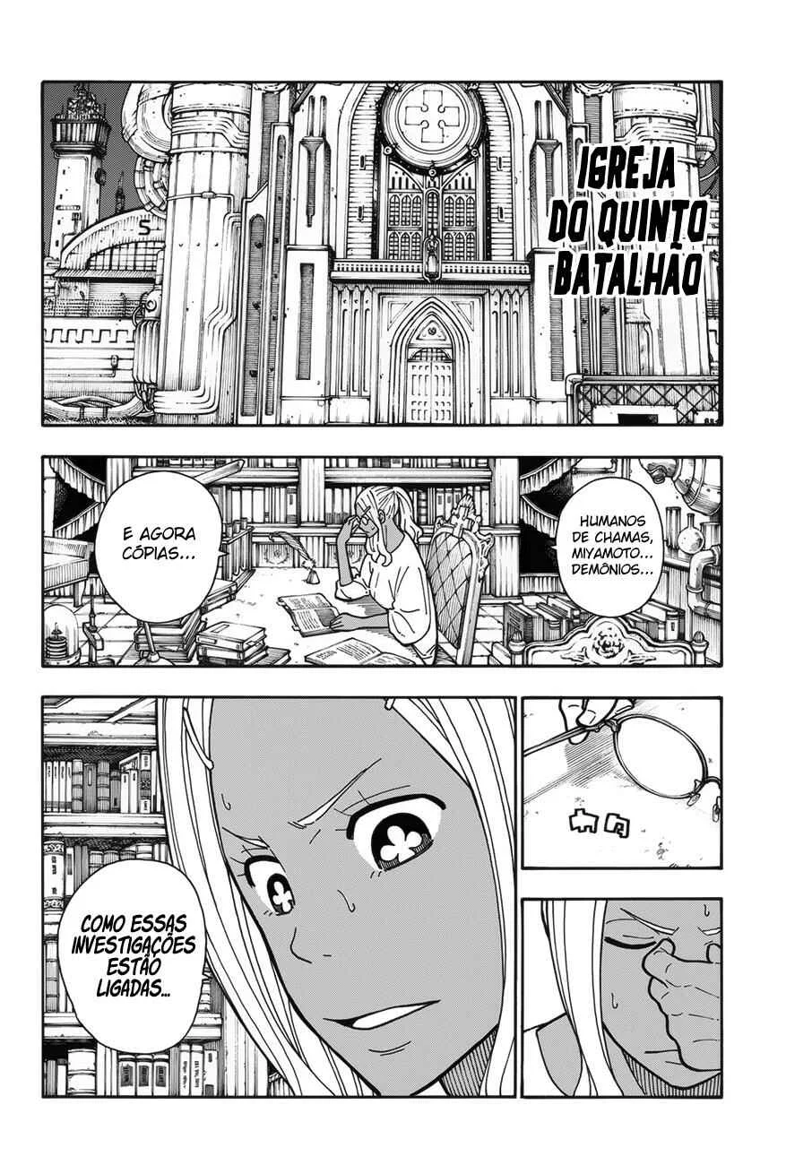 Fire Force Capítulo 2 – O Demônio, O Cavaleiro, E a Bruxa