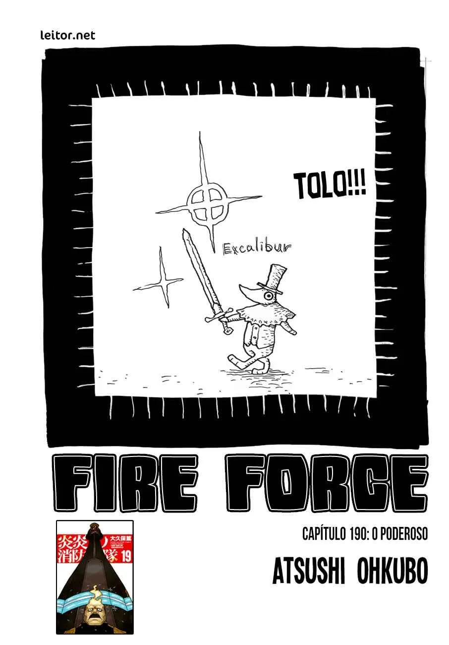 Fire Force Capítulo 2 – O Demônio, O Cavaleiro, E a Bruxa