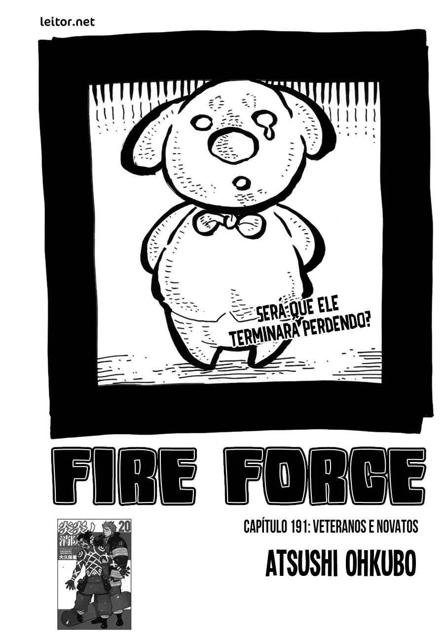 Fire Force Capítulo 2 – O Demônio, O Cavaleiro, E a Bruxa