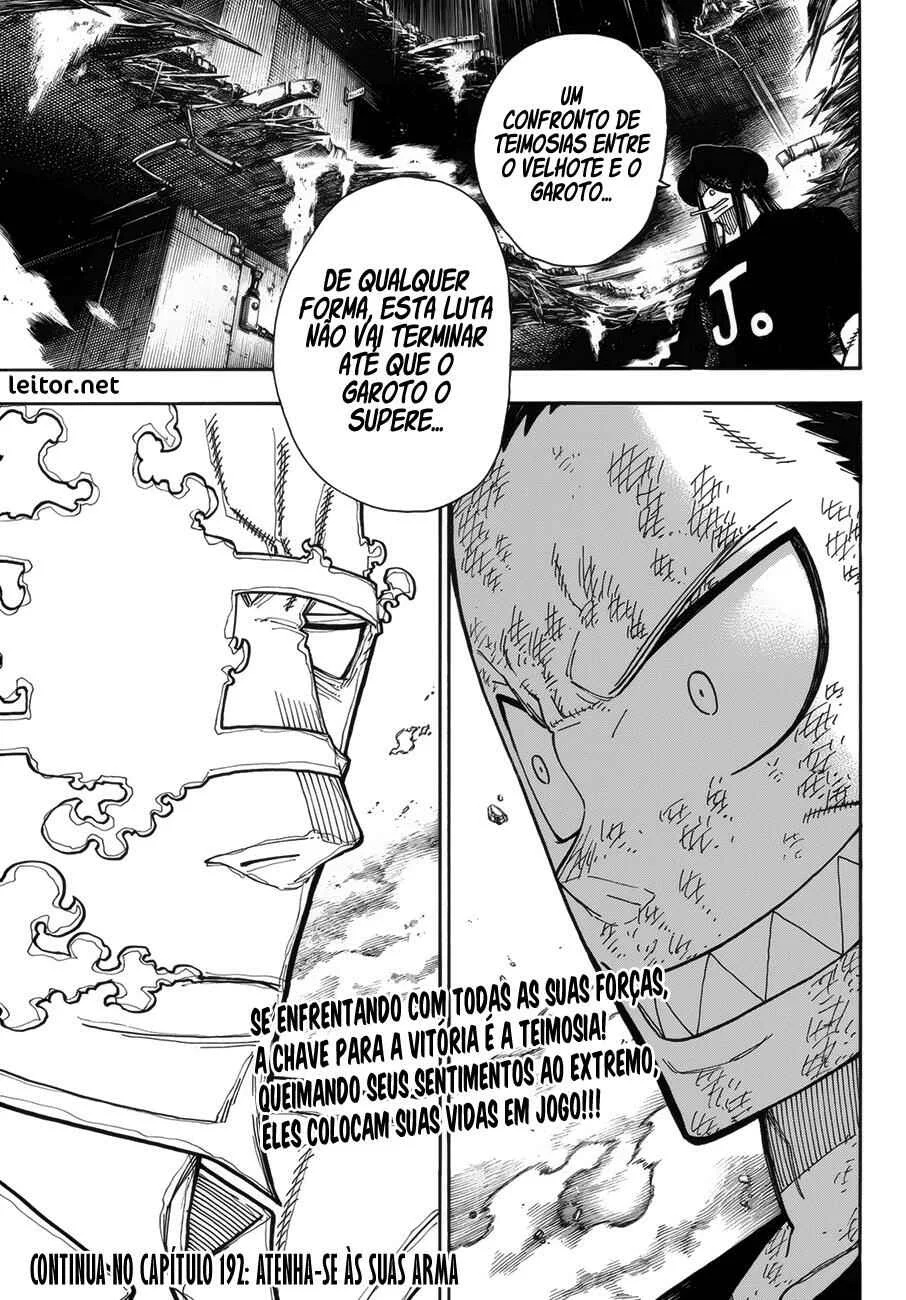 Fire Force Capítulo 2 – O Demônio, O Cavaleiro, E a Bruxa