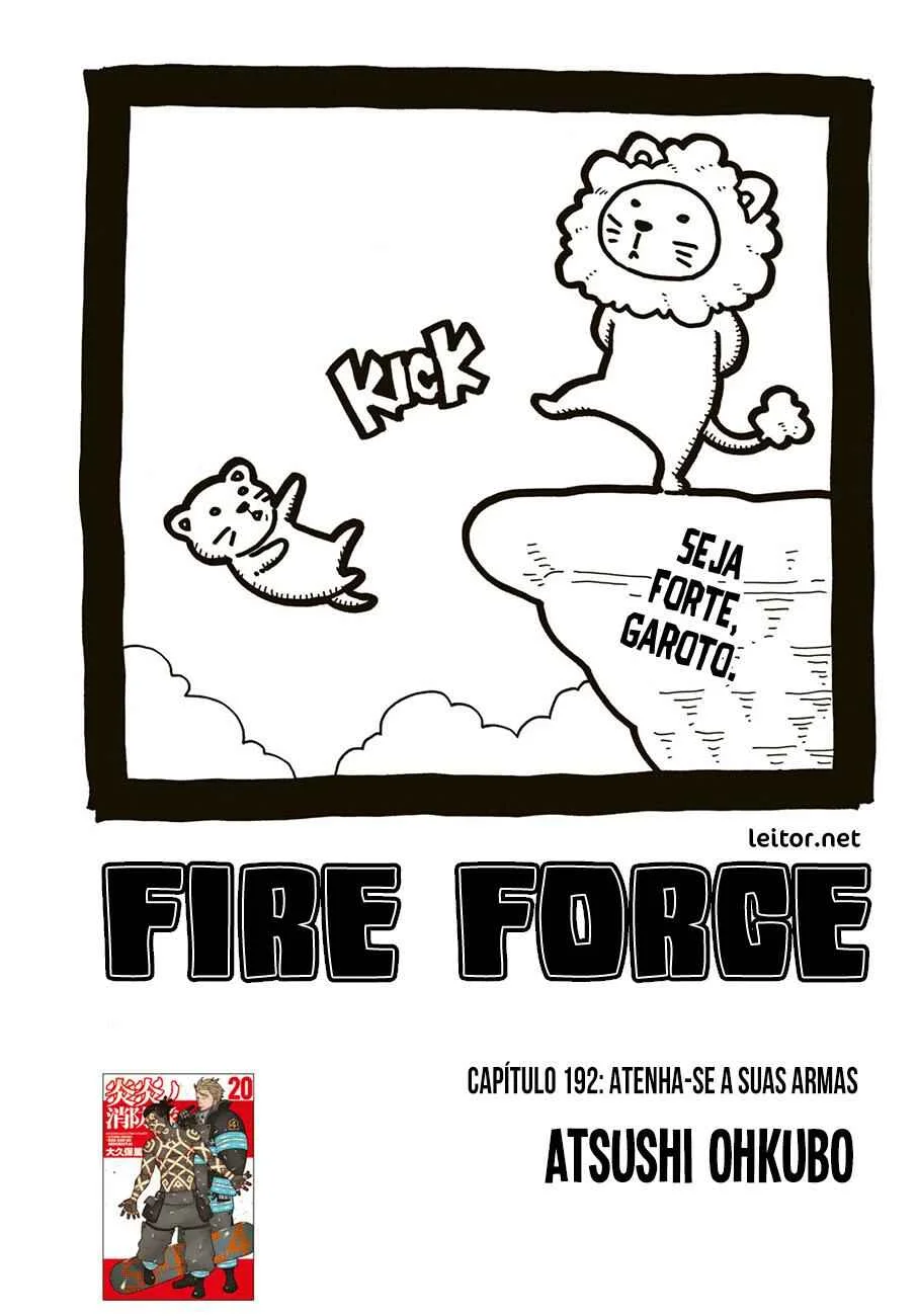 Fire Force Capítulo 2 – O Demônio, O Cavaleiro, E a Bruxa