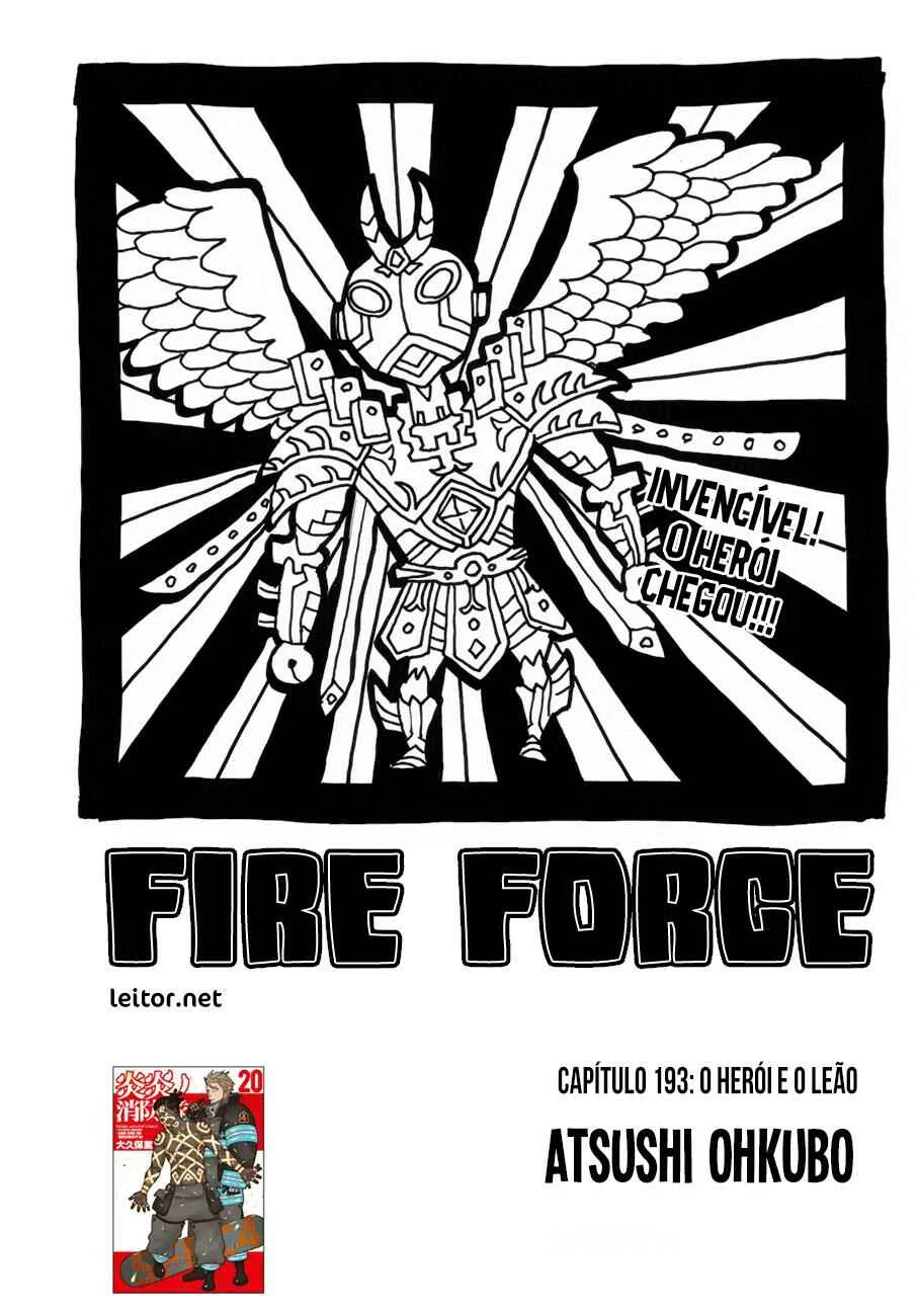 Fire Force Capítulo 2 – O Demônio, O Cavaleiro, E a Bruxa