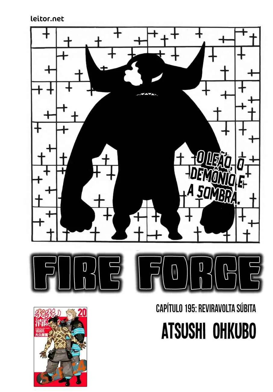 Fire Force Capítulo 2 – O Demônio, O Cavaleiro, E a Bruxa