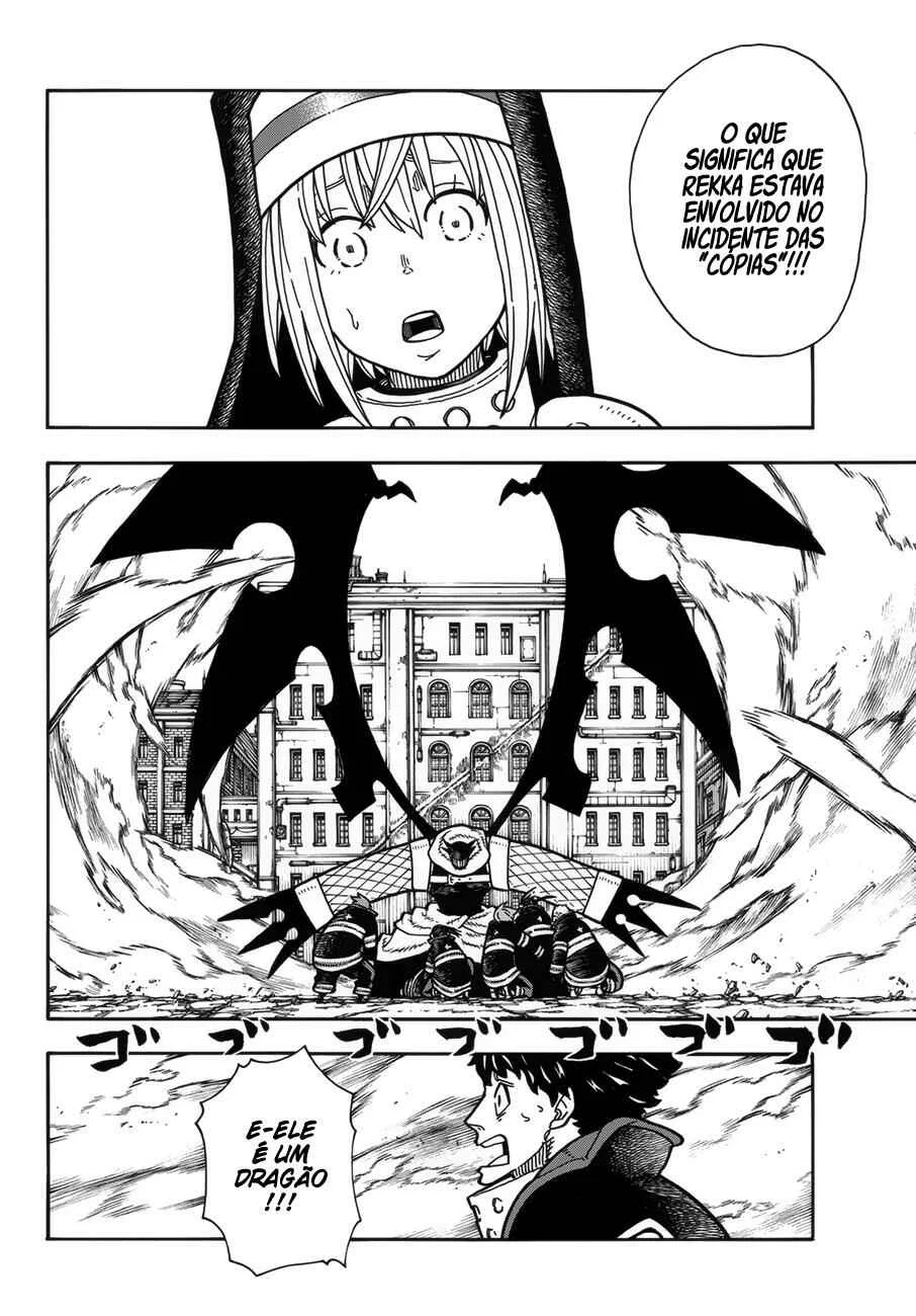 Fire Force Capítulo 2 – O Demônio, O Cavaleiro, E a Bruxa