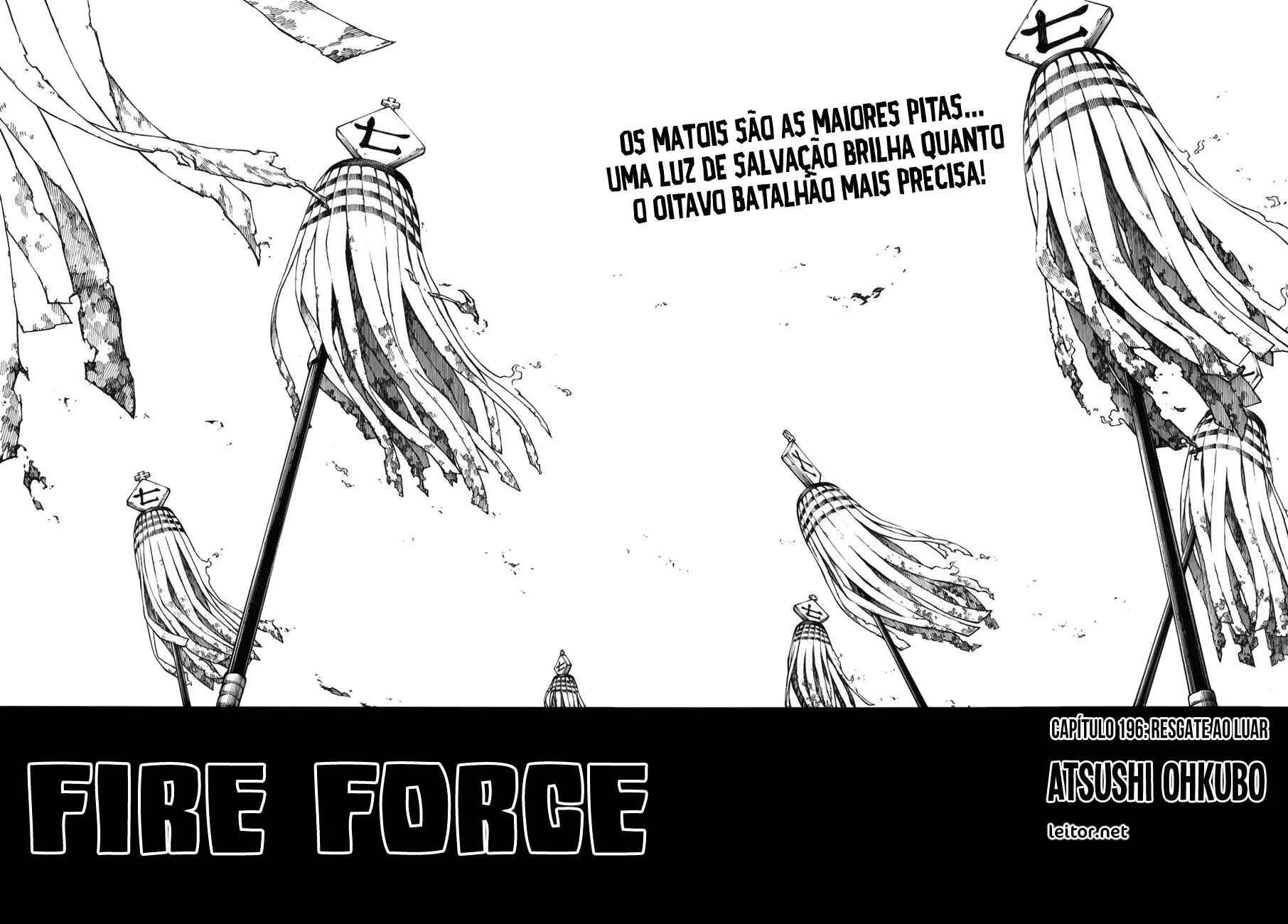 Fire Force Capítulo 2 – O Demônio, O Cavaleiro, E a Bruxa