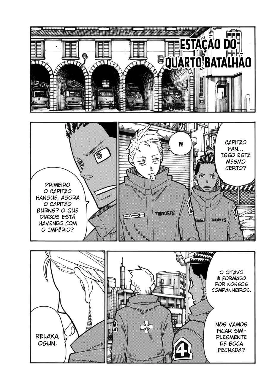 Fire Force Capítulo 2 – O Demônio, O Cavaleiro, E a Bruxa