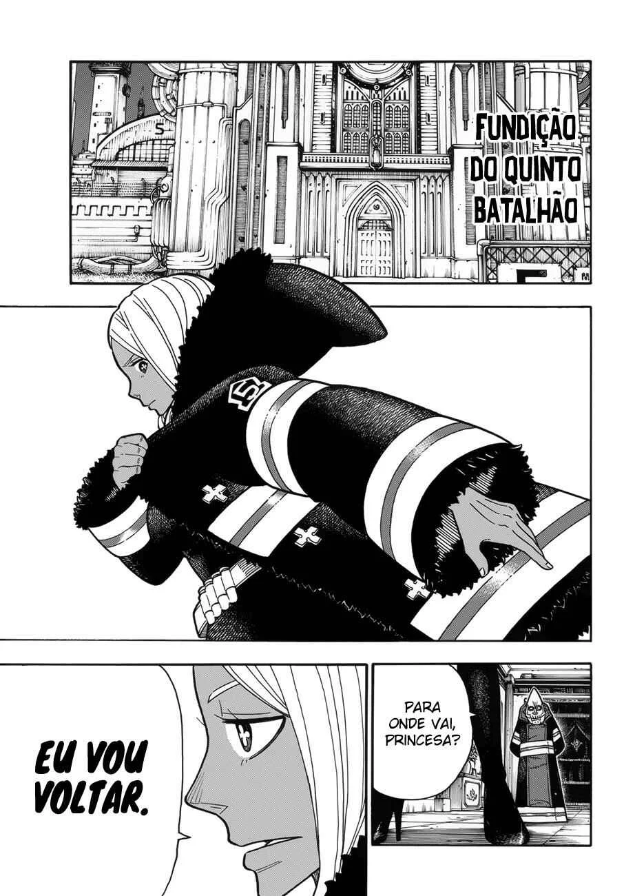 Fire Force Capítulo 2 – O Demônio, O Cavaleiro, E a Bruxa