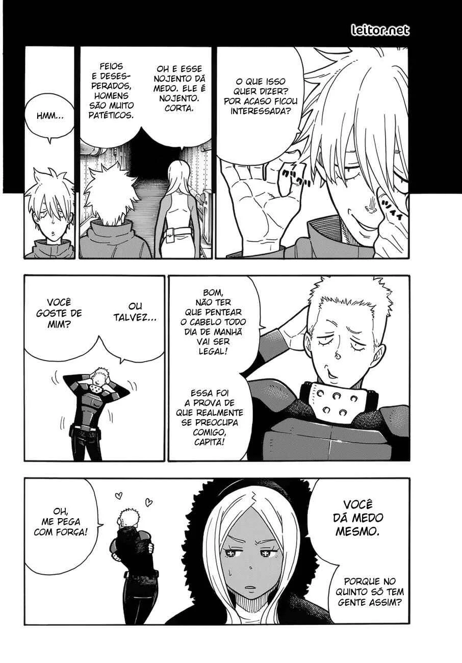 Fire Force Capítulo 2 – O Demônio, O Cavaleiro, E a Bruxa