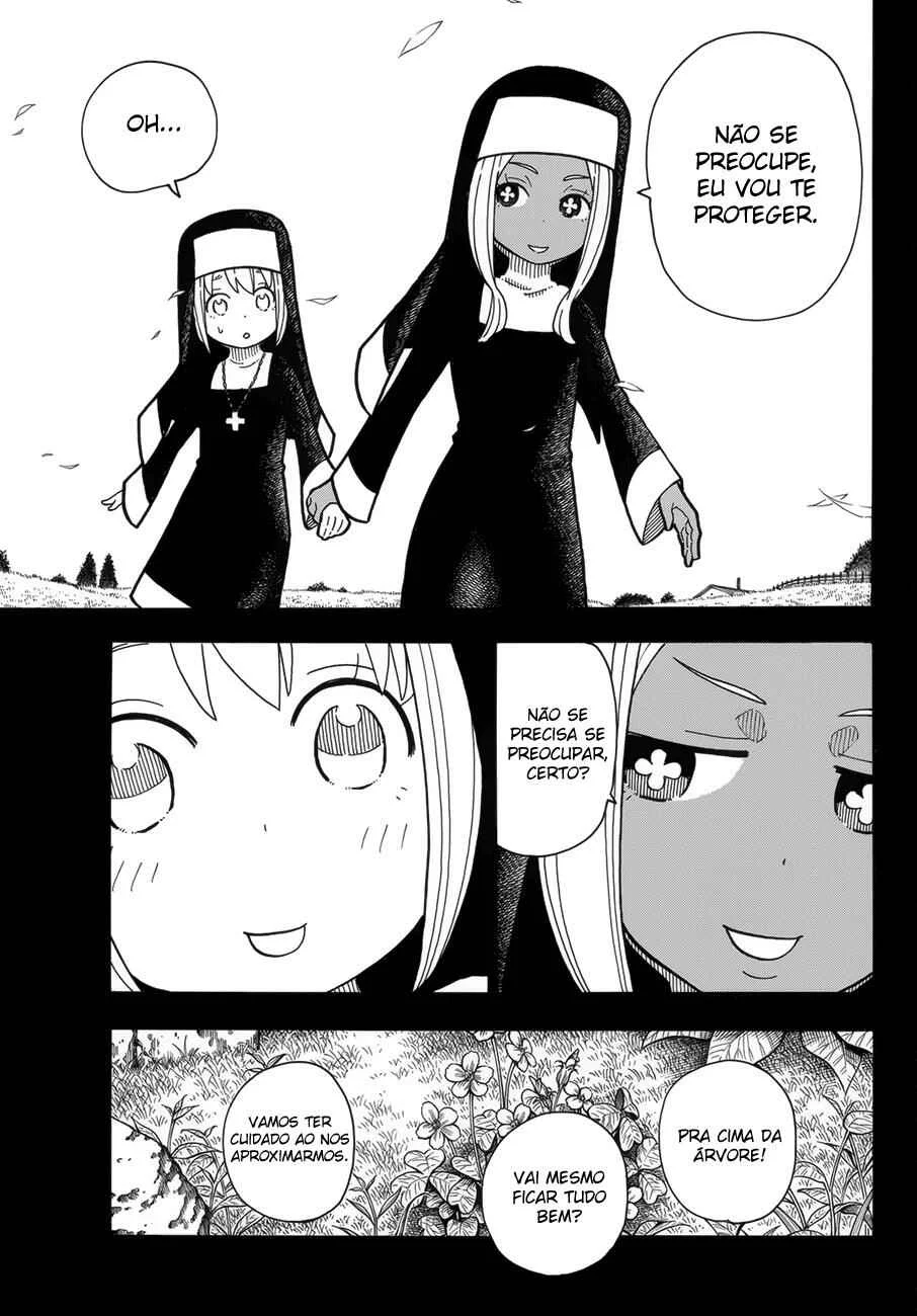 Fire Force Capítulo 2 – O Demônio, O Cavaleiro, E a Bruxa
