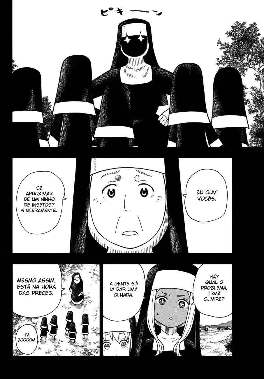 Fire Force Capítulo 2 – O Demônio, O Cavaleiro, E a Bruxa